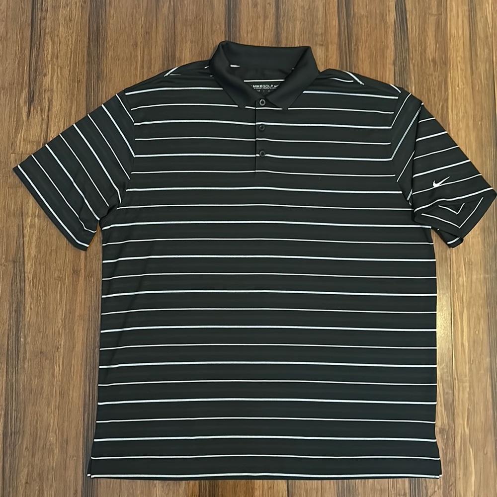 Men’s Nike Golf Dri-Fit Core Performance Stripe Polo Shirt